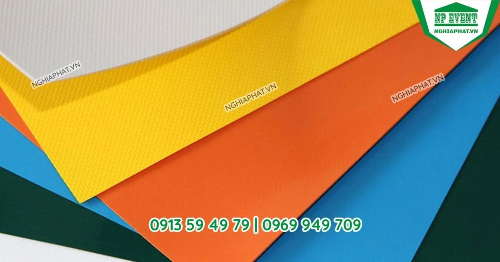 Bạt nhựa PVC Tarpaulin 0.38mm