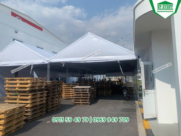 Sản xuất nhà bạt ống tròn