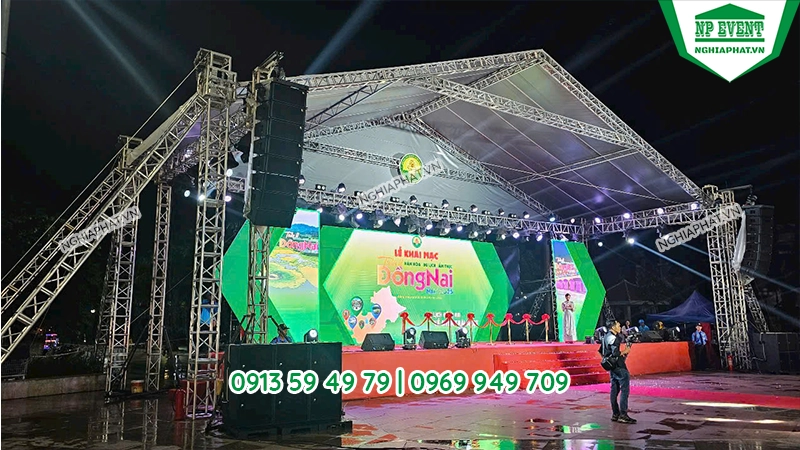 Cho thuê nhà bạt truss nhôm sân khấu