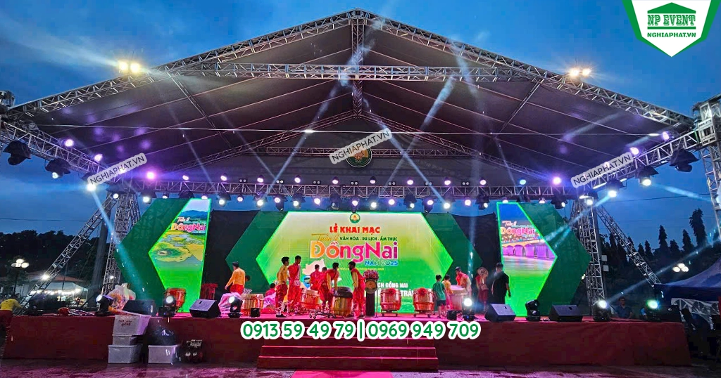 Cho thuê nhà bạt truss nhôm sân khấu