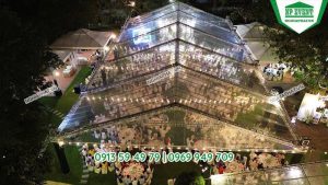 Cho thuê nhà bạt truss nhôm