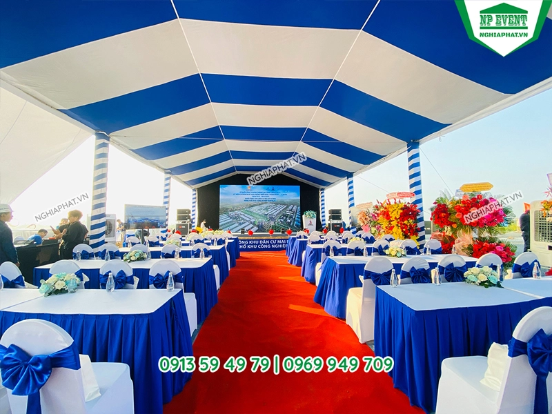 Dịch vụ lắp đặt nhà bạt sự kiện Nghĩa Phát