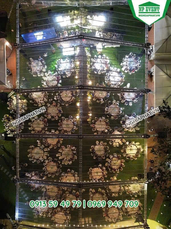 Cho thuê nhà bạt truss nhôm sự kiện
