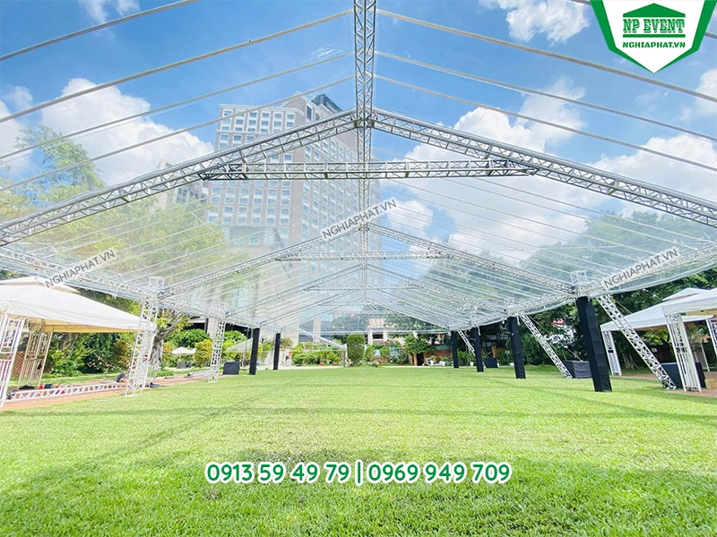 Cho thuê nhà bạt truss nhôm sự kiện