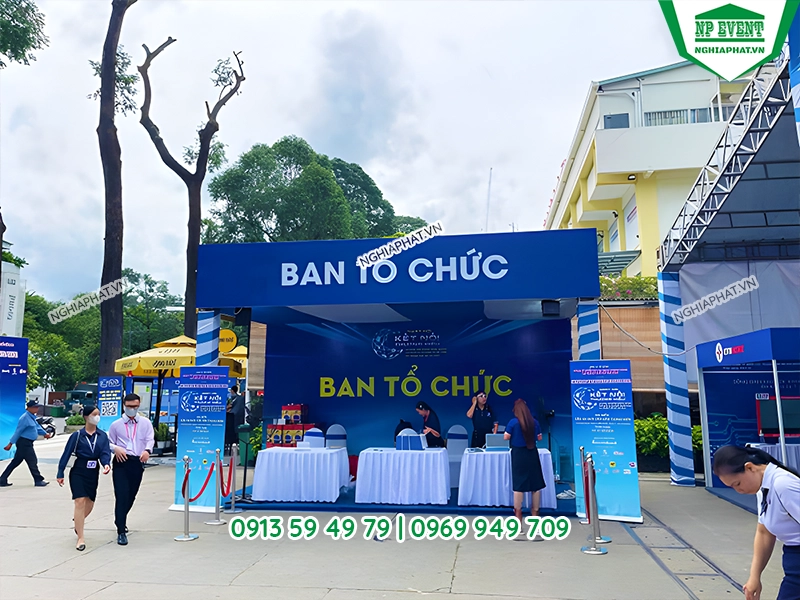 Cho thuê gian hàng hội chợ triển lãm