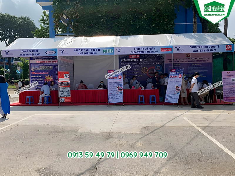 cho thuê gian hàng hội chợ triển lãm 22