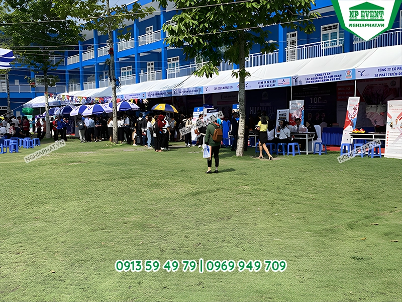 cho thuê gian hàng hội chợ triễn lãm 7