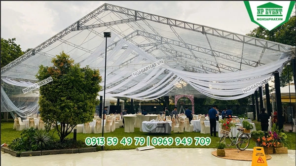 Sản xuất nhà bạt không gian