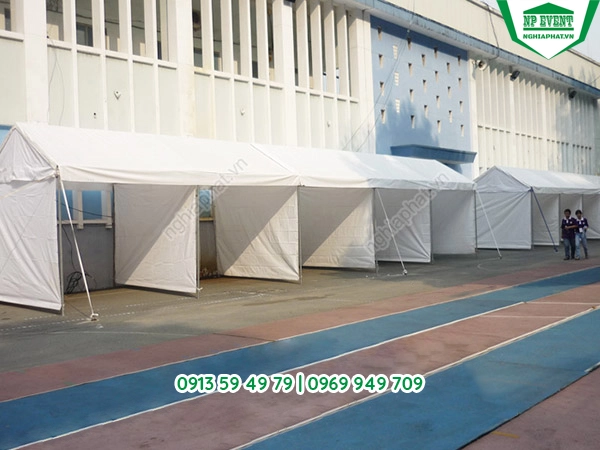 Nhà bạt ống tròn sự lựa chọn tuyết vời dành cho khách hàng