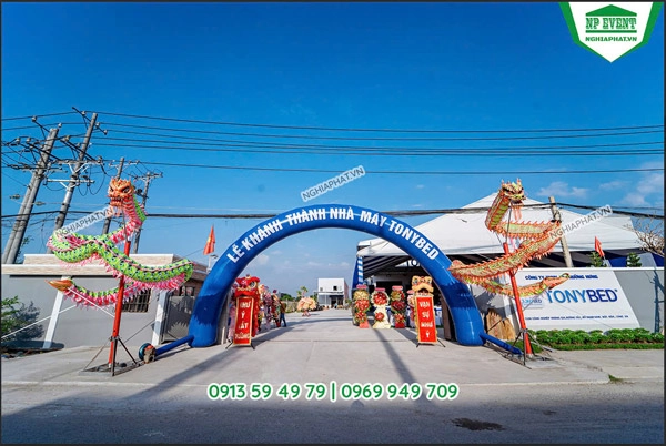 Sản xuất cổng hơi