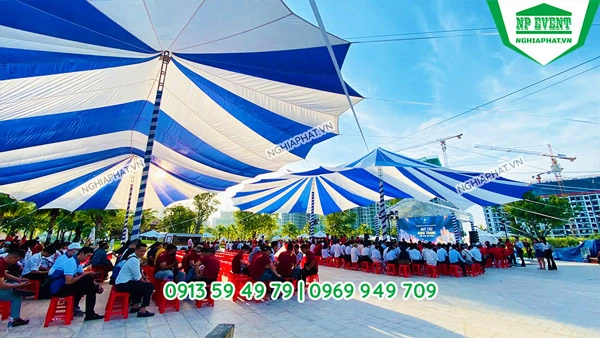 sản xuất dù che sự kiện
