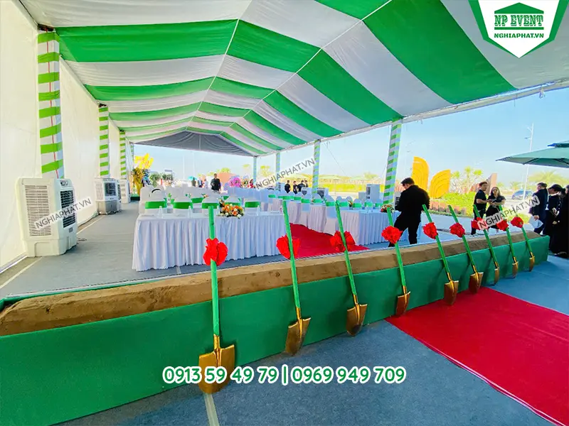Tổ chức khởi công động thổ 4