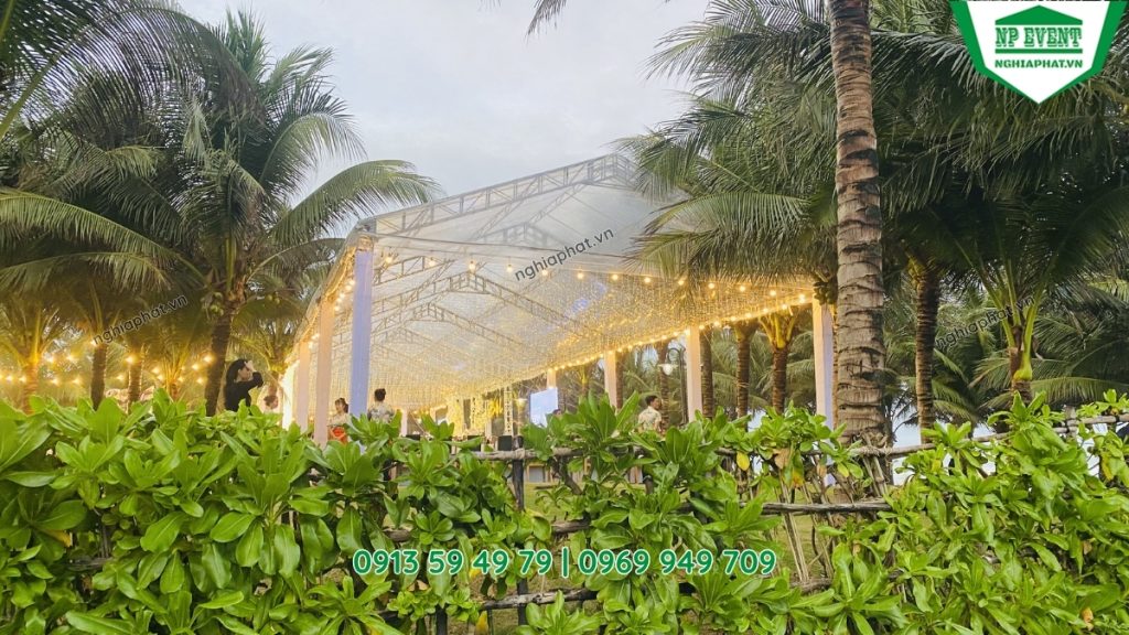 Cho thuê rạp sự kiện đám cưới khẩu độ lớn